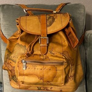 Alviero Martini 1A Classe Heritage Geo Backpack